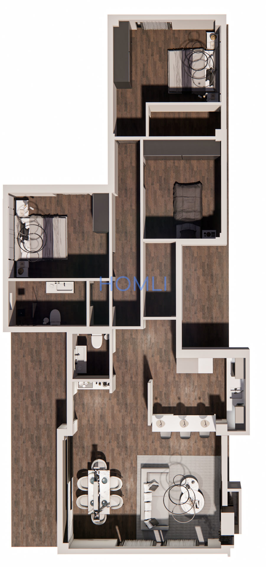 Sell Newbuilt Apartment, 117sqm Agios Dimitrios | 12474 | HOMLI