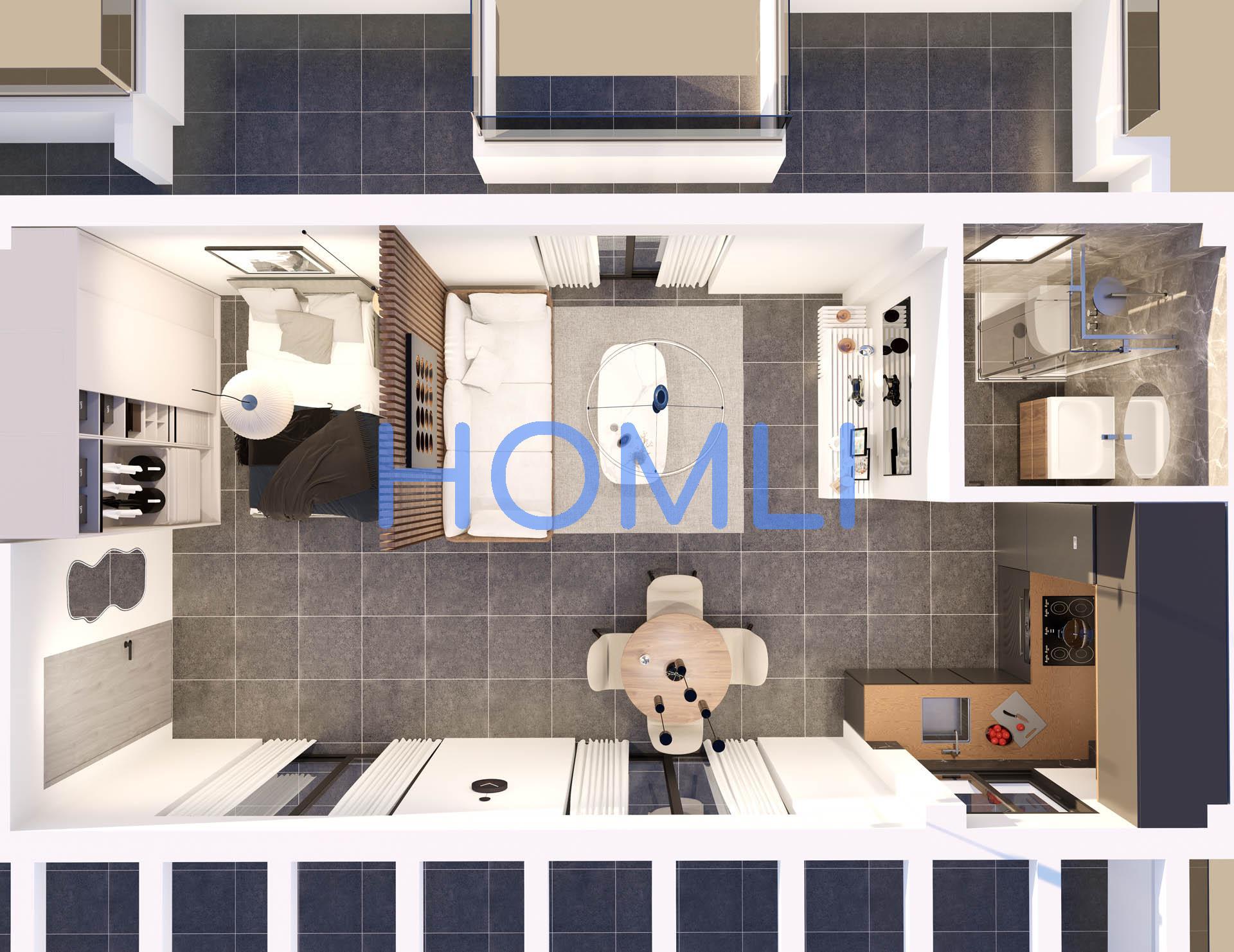 Sell Newbuilt Apartment, 129sqm Nea Smyrni | 14000 | HOMLI