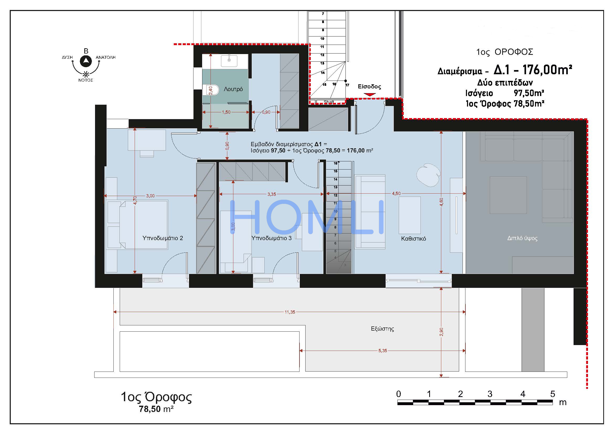 Sell Newbuilt Apartment, 176sqm Ano Kalamaki | 7598 | HOMLI